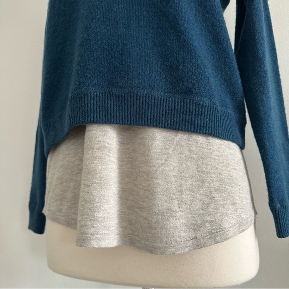 Kokun 100% Cashmere Double Sweater M - Picture 3 of 10
